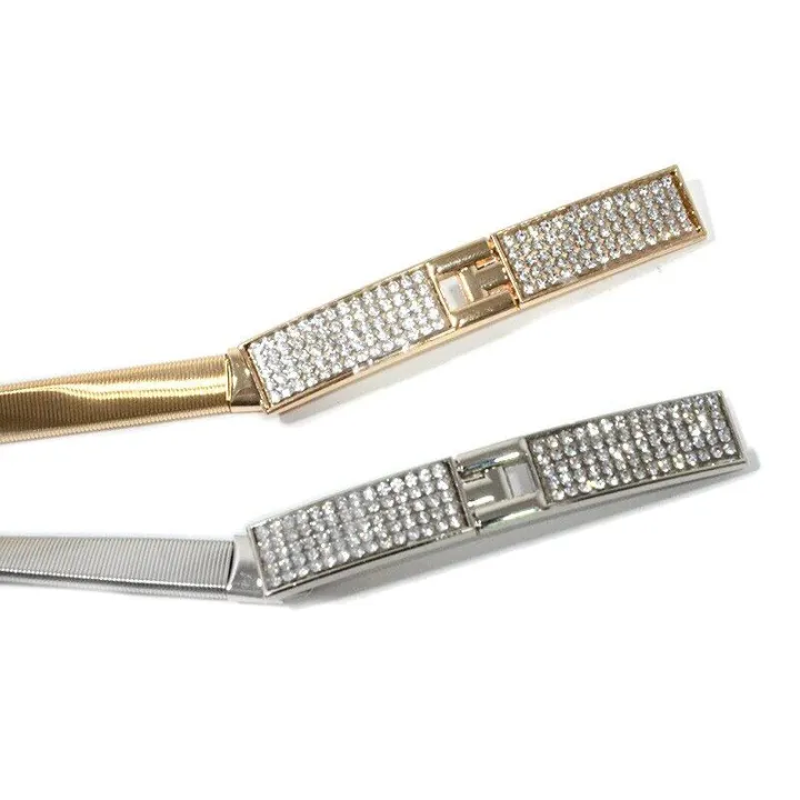 Luxury%20Rhinestones%20Ladies%20Belt%20for%20Dress%20Elastic%20Stretch%20Women%20Waist%20Belt%20Gold%20Silver%20Thin%20Wedding%20Dress%20Chain%20Belt%20-%20Image%203