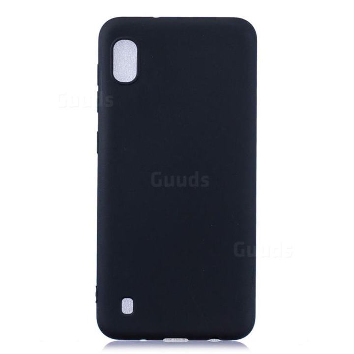 Slimfit Soft Rubber Tup Matte  back Case Cover For Samsung Galaxy A01 M01