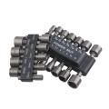 Adjustable Power socket wrench set Ergonomic Chrome-plated Easy-to-use Ratchet wrench kit Multiple socket wrench for Home. 