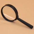 magnifying glass 2 Pcs/set 5X Magnifier for Reading Tool Hand Held Magnifying Glass for Reading Identification Etc Glass Lens Reading GlassesInspection Tools. 