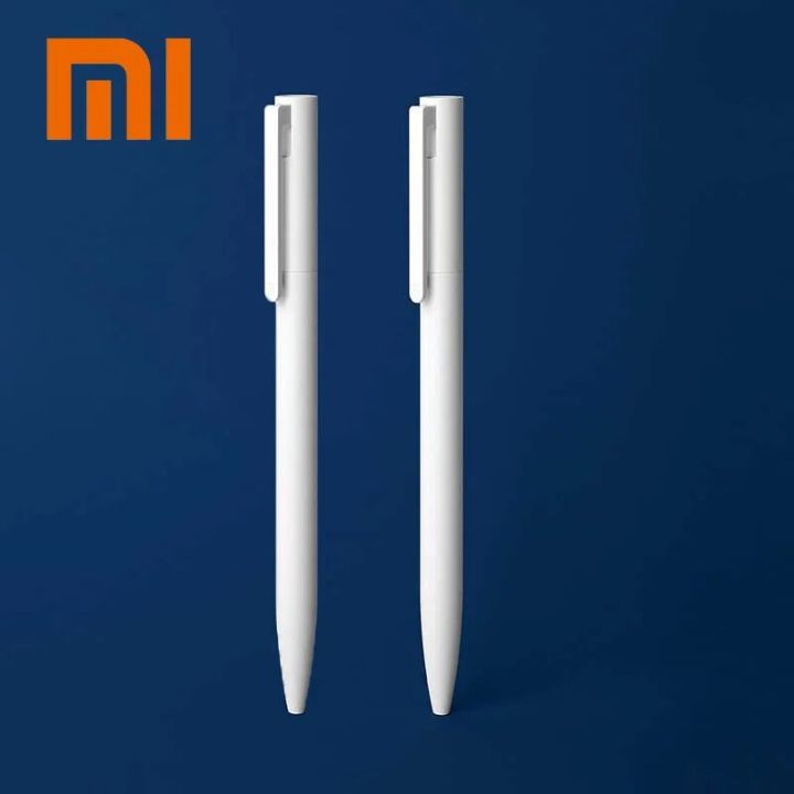 Original Xiaomi Gel Pen Mijia 9.5mm Signing Ballpoint Pens Switzerland Refill Japan Black Blue Ink Durable School writing pen