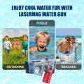 Dolphin Electric Water Gun for Kids - 1200ml Large Capacity Squirt Guns with 40FT Shooting Range Summer Toys for Boys and Girls by ZinZen. 