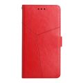 For TCL 20S Y Stitching Horizontal Flip Leather Phone Case. 