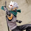 Naruto 22cm Kakashi Action Figure Miniature Model Decor Display Mold Boy Gift Mini - Figures. 