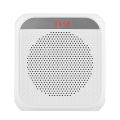 Sound Amplifier Portable Rechargeable Mini Voice Amplifier LED Display with MIC. 