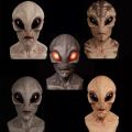 Alien Latex Mask Halloween Popular Terror Full Face Mask Headcover Men Women Masquerade. 
