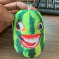 Douyin with the same Rakshasa Haishi funny voice pendant, dinosaur carrying wolf, plush toy doll, watermelon strips can talk. 