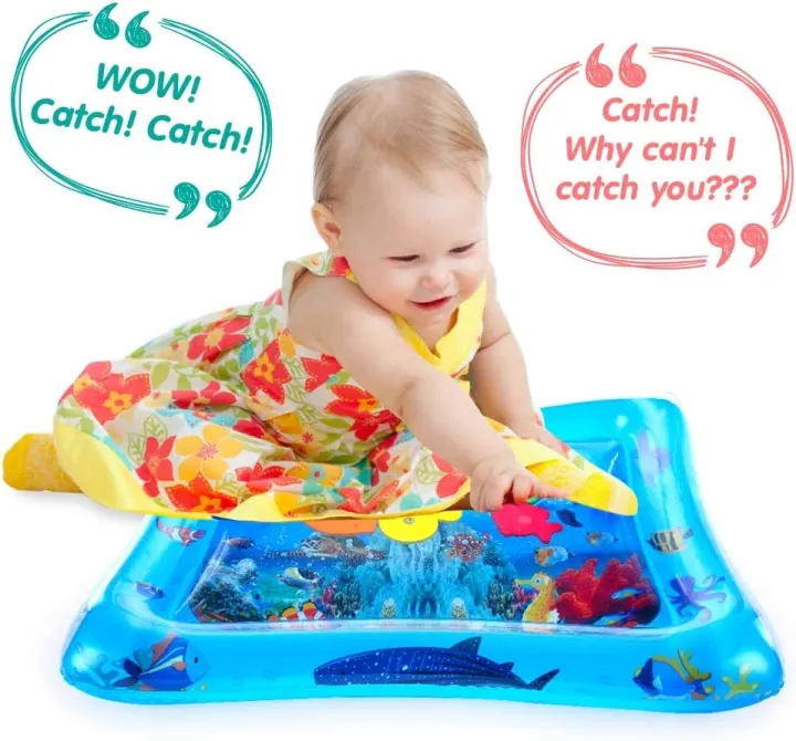 Tummy%20Time%20Water%20Mat%20Inflatable%20Baby%20Water%20Play%20Mat%20for%20Kids%20Perfect%20Sensory%20Toys%20Baby%20Early%20Development%20Activity%20Centers%20for%20Infants%20&%20Toddlers%203%20to%2024%20Months%20Newborn%20Girls%20Boys%20-%20Image%206