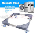 Trolley Wheel Stand for Adjustable Multi-Functional Stand Base with Wheels for Fridge Refrigerator, Washing Machine , Gas Cylinder and Water Dispenser. 