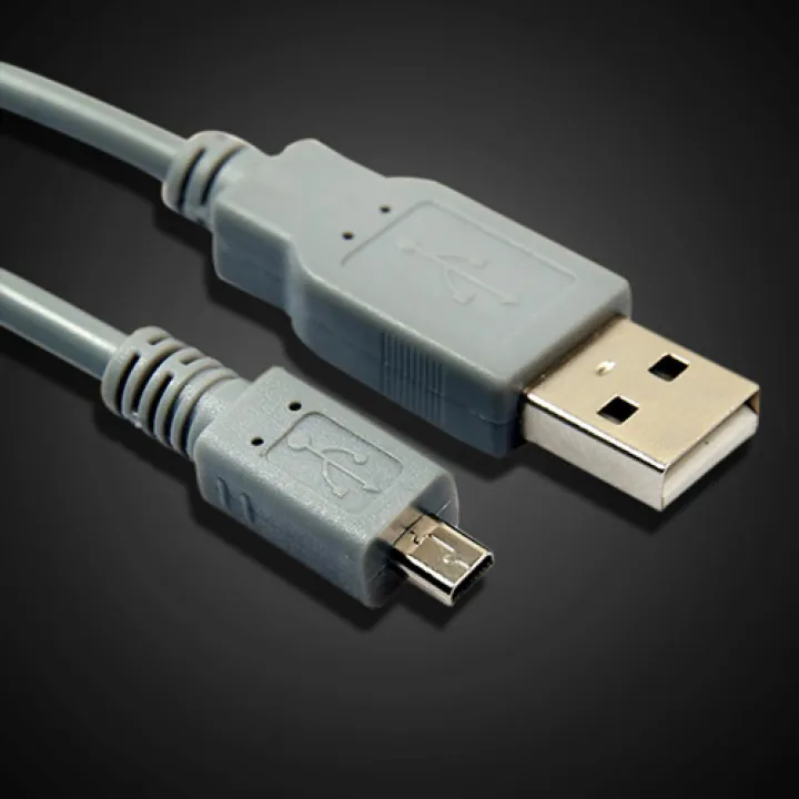 1m%20Pc%20Camera%20Cable%20Usb%202%200%20A%20To%208%20Pin%20B%20Cable%20W/%20Ferrite%20For%20Coolpix%20P90%20Pdas%20Usb%20Type%20A%20Male%20To%20Type%20B%20Mini%208%20Pin%20Male%20-%20Image%202