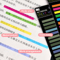 300 Sheets Rainbow Color Cute Index Sticker Waterproof Transparent Sticky Notes ZHIYU. 