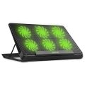 NUOXI H8 Metal Mesh Laptop Cooling Base H8 6-Fans. 