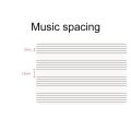 2X Five Lines Music Notes Notebook Music Tab Staff Stave Notebook. 