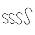 Multi-function Metal Shower Curtain Hooks Rust Resistant S Shaped Hangers for Coat Towel Utensil. 