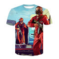 2020 Grand Theft Auto Game GTA 5 Men Summer T Shirts Cool GTA5 Men TShirt Colorful 3D Print T-shirt Tee Shirt Funny clothing. 