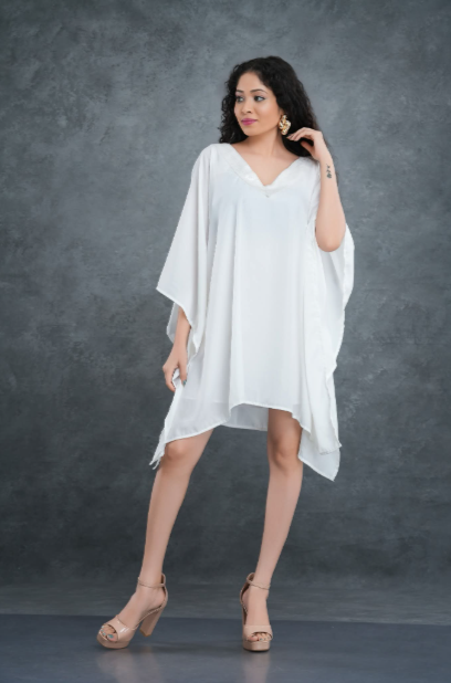 Yemi%20White%20Maza%20V-Neck%20Kaftan%20Mini%20Dress%20-%20Image%203
