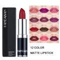 HANDAIYAN-12 Colors Waterproof Lipstick Matte  Lipstick Non-fading Retro Lipstick. 