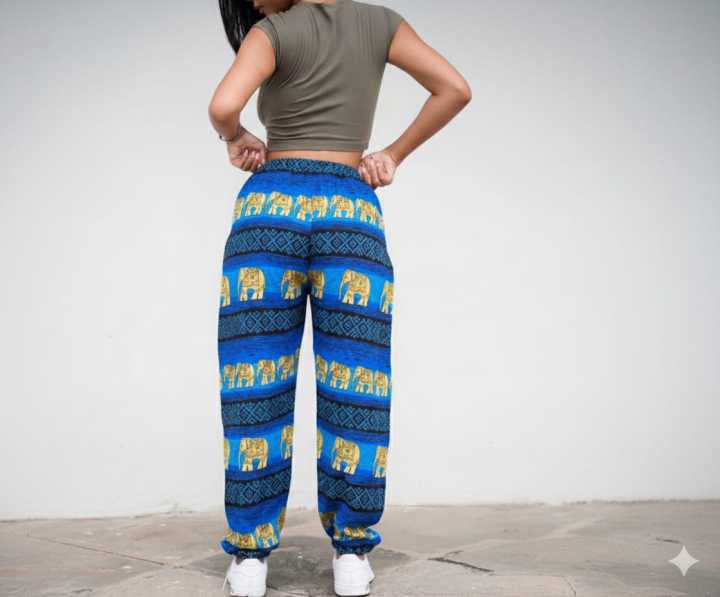 3peace%20pack%20Ladies%20casual%20pants%20/women%20%20elephant%20pants%20-%20Image%205