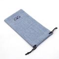 Sunglasses Bag Dust Proof Pouch Pocket Soft Linen Drawstring Microfiber Glasses Carry Eyewear Container Glasses Case. 