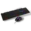 JEDEL GK112 Gaming Keyboard + MOUSE COMBO With LED RGB BACKLIGHT USB GK112/Jedel GK110+. 