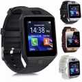 Smartwatch Dz09 Touch Screen SIM TF card SD Card Camera Call Bluetooth I8 T900 T800 G9 Gold smart watch v8. 