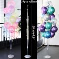 1/2set Led Light Air Balls Stand Holder Column Kids Birthday Party Balloon Stick Wedding Decor Baloon Helium Globos Adult Ballon. 