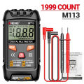 ANENG M113 Digital Mini Multimeter Professionals 4000 Counts AC/DC Electrical Instruments Tester Auto Range Meter Multimeter Tool. 
