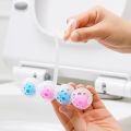 Toilet Cleaner Toilet Balls Hanging With 4 Scents Urine Dirt Decontamination Blue Bubble Deodorant Cleaning Bathroom Supplies. 