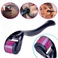Hair Loss Treatment Derma Roller Titanium With 540 Needles For Scalp Stimulation Therapy. 
