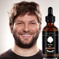 ROZINO Beard Care Oil, 30ml - Deep Moisturizing & Refreshing, Non-Greasy Formula for Messy, Dry Beards | Plant-Based Essence, Hypoallergenic, Gentle on Skin. 