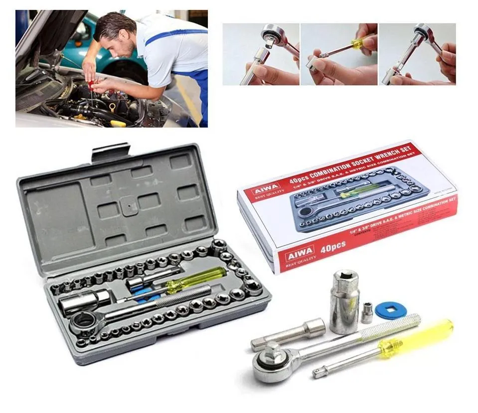 Hand Tools from 40PCS Multifunctional Tool Set