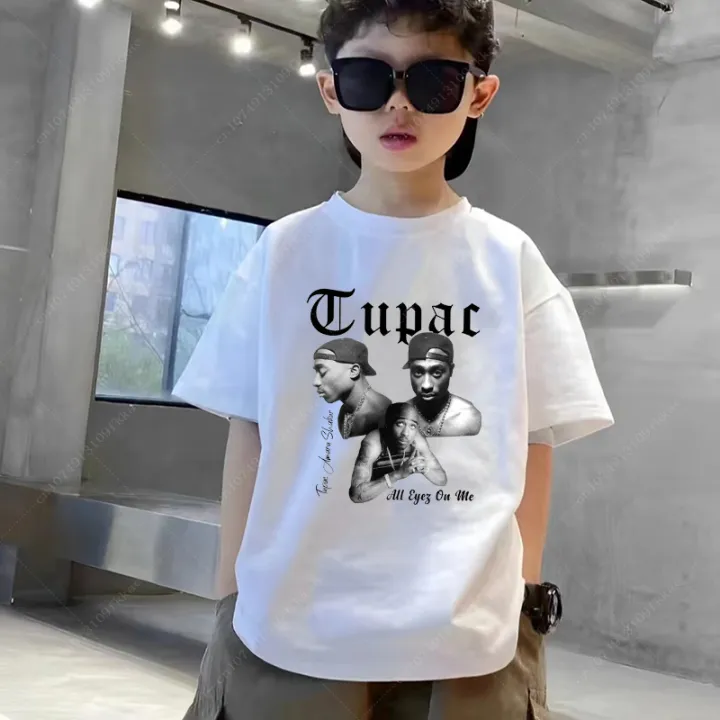 Tupac%202pac%20Rapper%20Thug%20Life%20Hip%20Hop%20Fashion%20Kids%20T-shirt%20Baby%20Boys%20Girls%20Clothes%20Summer%20Children%20Cotton%20Short%20Sleeve%20T%20Shirt%20Top%20-%20Image%203