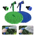 Garden Hose Pipe 100ft Magic Hose Expandable Stretch Hosepipe with Spray Gun. 