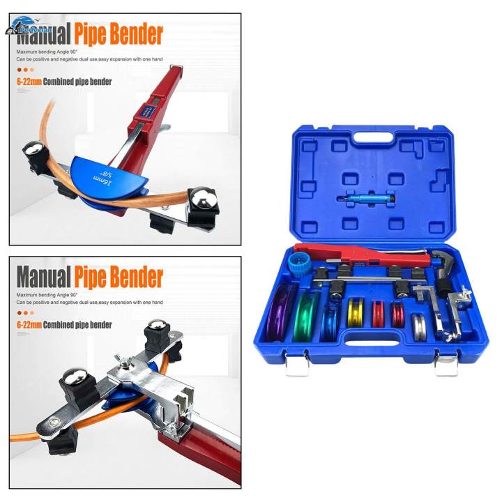 Tube Bender and Carry Case for 1/4" - 7/8" Copper Refrigeration