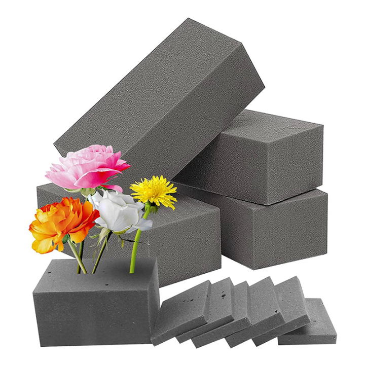 8Pcs%20Dry%20Floral%20Foam%20for%20Artificial%20Flowers%20Wet%20Floral%20Foam%20Bricks%20Grey%20Florist%20Styrofoam%20Blocks%20for%20Flower%20Arrangement%20-%20Image%202
