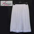 Ladies Underskirt Black & White Poplin Knee Length S | M | L | XL | XXL. 