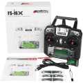 Flysky Remote Control FS-i6X 10CH 2.4GHz AFHDS 2A transmitter with FS-iA10B receiver for rc plane drone FPV. 