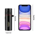 Mobile Phone Zoom Lenses Pocket Monocular Telescope for Adults, 30 x 25 HD, Waterproof, Portable Mini Monocular Telescope for Bird watching Sporting Events Hiking Camping Sightseeing 2000 X 25. 
