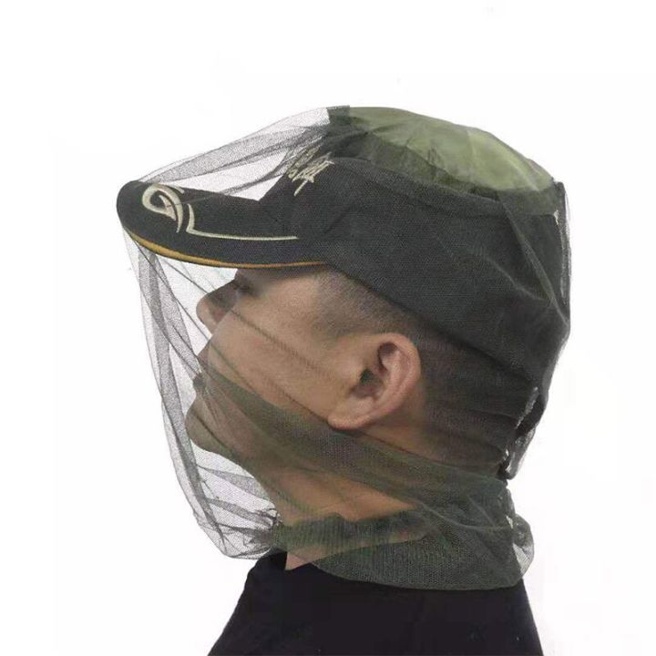 Hot！Outdoor Fishing Cap Midge Mosquito Insect Hat Fishing Hat Bug Mesh ...