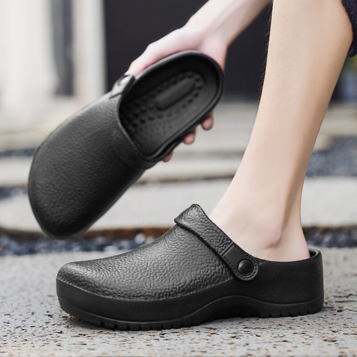 Safety Shoes Mens Chef Shoes WEJA】2023 Clogs For Chef Shoes For
