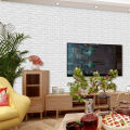Creative 3D Stereo Wall Stickers Self-adhesive Wallpaper Brick Pattern Peel and Stick Moisture-proof Waterproof Wallpaper. 