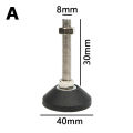 Adjustable Leg Thread Type Adjustable Levelling Feet Swivel Base Articulating Leveling Legs Furniture Support Legs M8 M10 M12. 