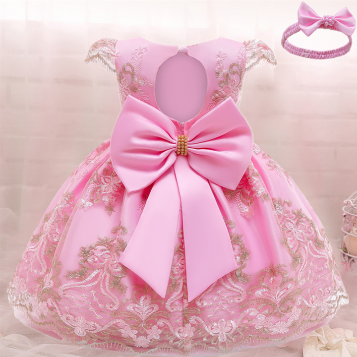 white christmas dresses Bonnie Jean Baby Girls Striped Santa Dress Red 24 Months main image 0