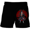 Naruto Akatsuki Shorts Anime Men Casual Beach Pants Fitness Sports Pants Summer GYM Workout Shorts Cartoon 3d Swimming Pants. 