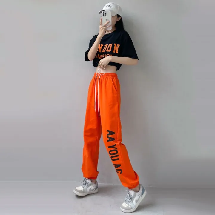 Jazz%20Dance%20Costume%20Women's%20Summer%20Korean%20StylejazzHigh%20Waist%20Top%20Hip%20Hop%20Loose%20Street%20Dance%20Pants%20Dancing%20Suit%20-%20Image%206