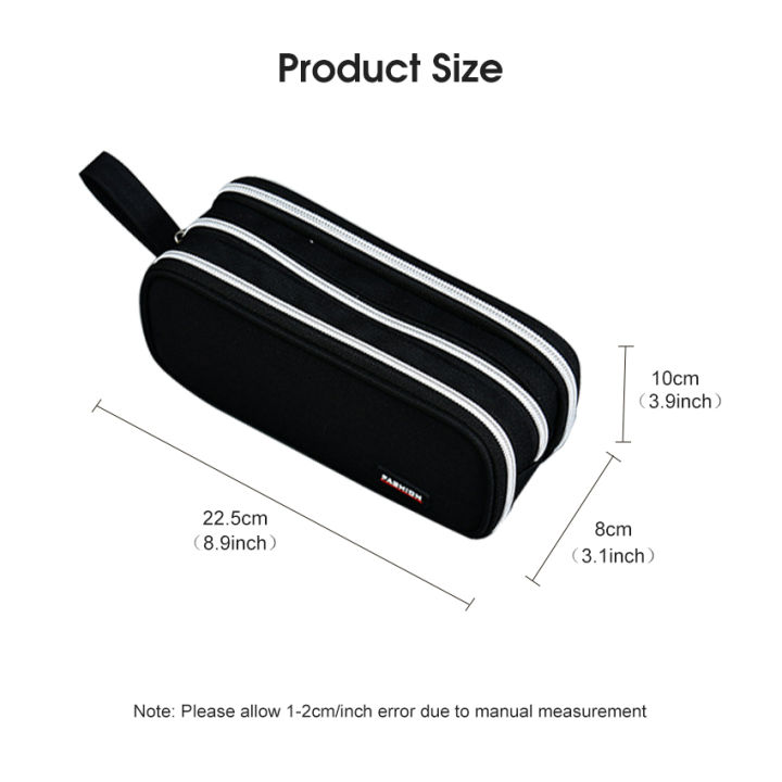 iFlashDeal%20Pencil%20Case%20Three%20/%20Two%20layer%20large%20capacity%20pencil%20case%20Polyester%20Fibre%20Pencil%20Bag%20School%20Stationery%20Bag%20Student%20Pen%20Case%20Pen%20Holder%20Stationery%20Organizer%20Pen%20Box%20Pouch%20Office%20Bag%20Gifts%20For%20Boys%20Girls%20-%20Image%204