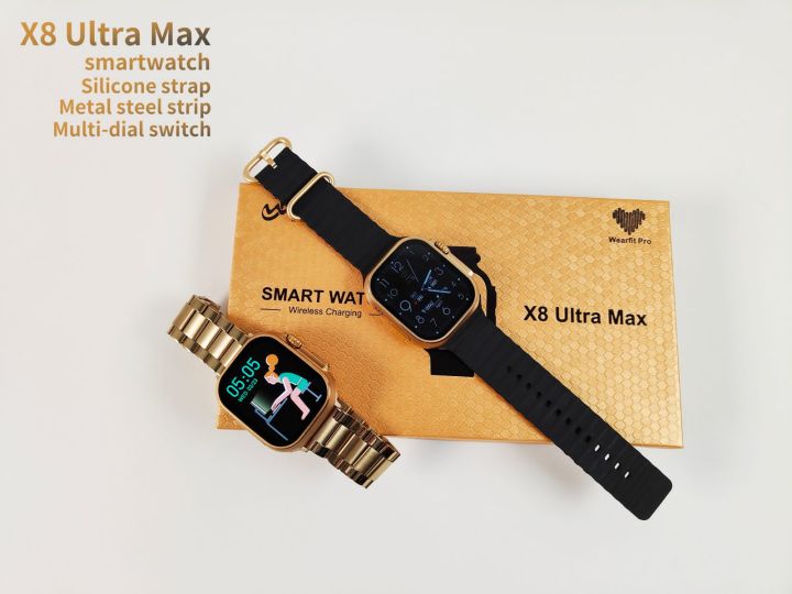 X8%20Ultra%20Max%20Smart%20Watch%20Wearfit%20Pro%20Watch%209%20Ultra%20Gold%20Smart%20Watch%20Infinite%20Screen%20Big%20Men%20SmartWatch%20Ultra%20Series%208%20G9%20/%20T800%20/%20T900%20-%20Image%203