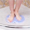 Shower Foot Massager Scrubber, (25x30) Mat with Non-Slip Suction Cups - Improves Foot Circulation & Reduces Foot Pain, Soothes Tired Achy Feet and Scrubs Feet Clean. 