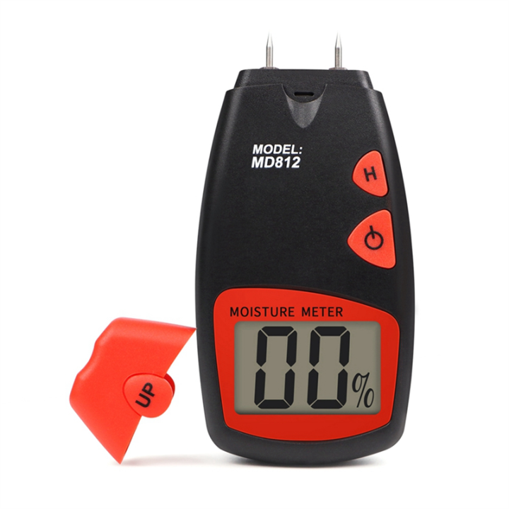 Timber Digital Moisture Meter Paper Water Contain Tester Damp Detector ...