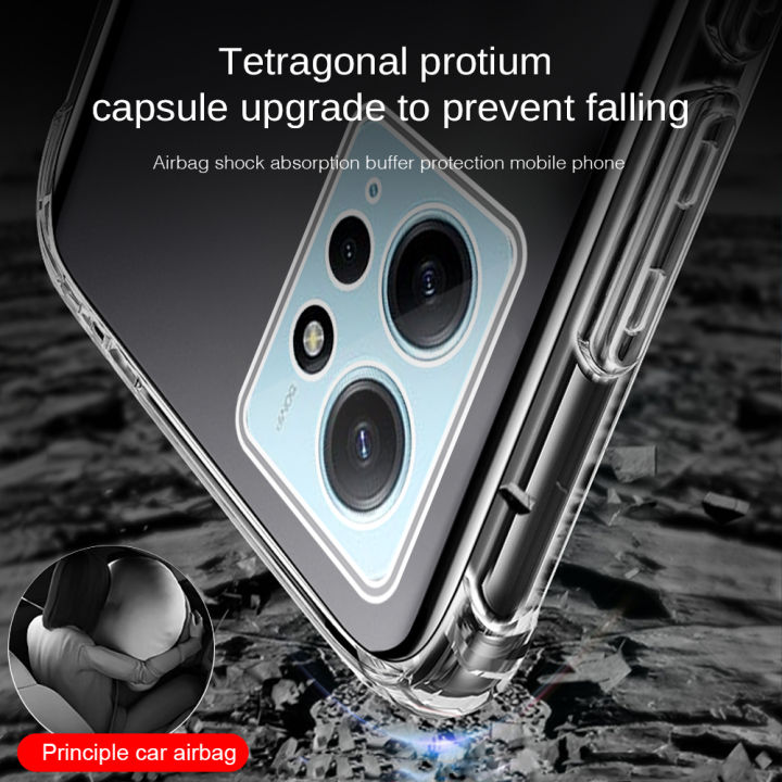 Lenuo%20Airbag%20Shockproof%20Cover%20For%20Xiaomi%20Redmi%20Note%2012%204G%20Transparent%20Cover%20-%20Image%205